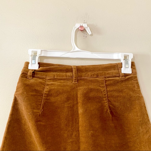 Brandy Melville corduroy skirt tan brown small - Picture 5 of 8